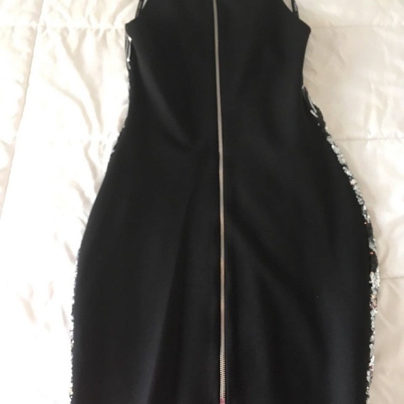 Alexia Admor Sequin Embroidered Mini Dress Sleeveless Cocktail Party ,SizeXS,NEW - Picture 7 of 11